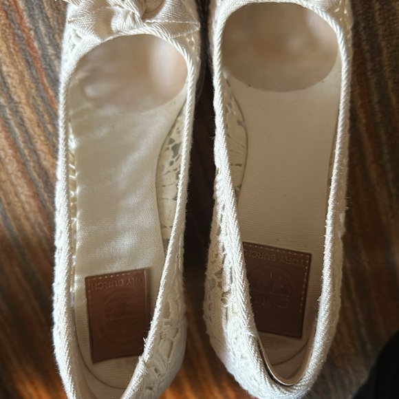 Tory Burch Jackie Wedge Espadrille Crochet - Picture 6 of 8